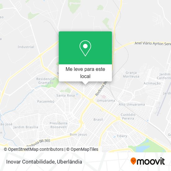 Inovar Contabilidade mapa