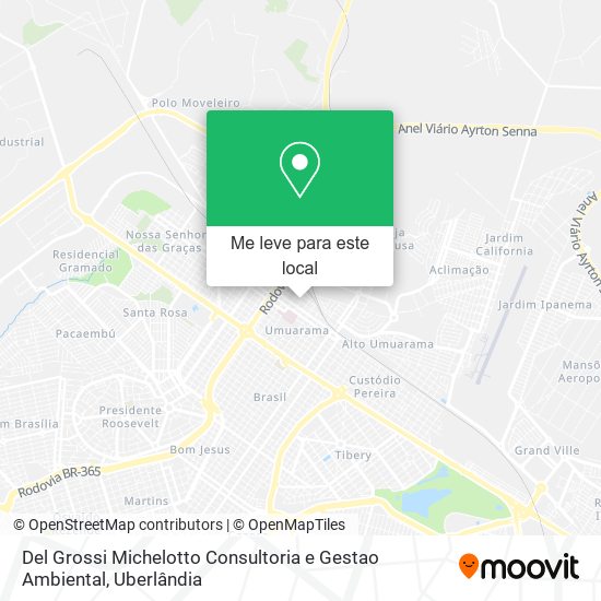 Del Grossi Michelotto Consultoria e Gestao Ambiental mapa