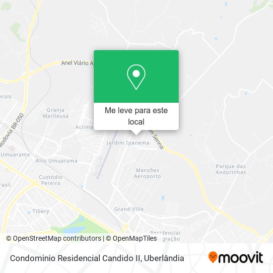 Condominio Residencial Candido II mapa