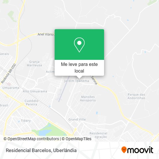 Residencial Barcelos mapa