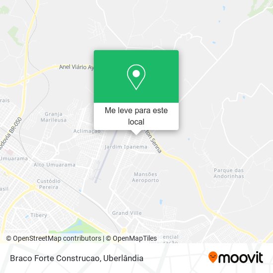 Braco Forte Construcao mapa