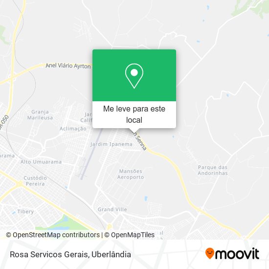 Rosa Servicos Gerais mapa