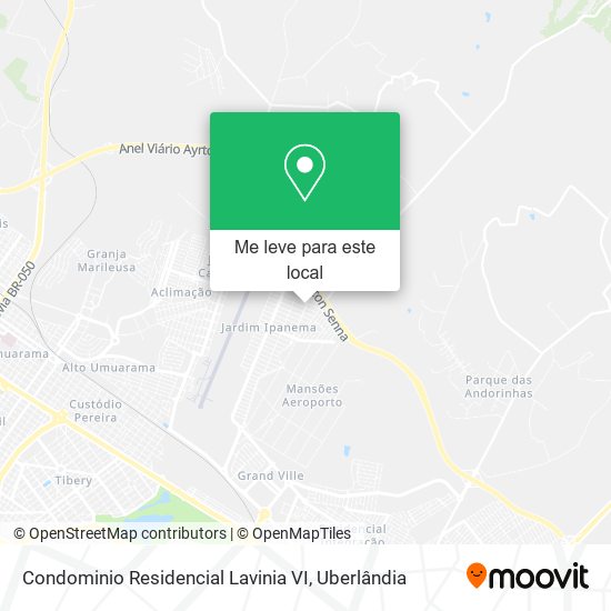 Condominio Residencial Lavinia VI mapa