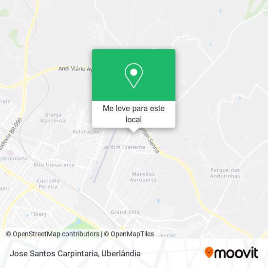 Jose Santos Carpintaria mapa