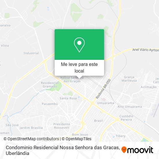 Condominio Residencial Nossa Senhora das Gracas mapa