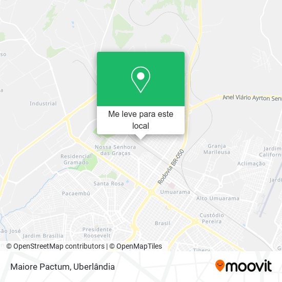 Maiore Pactum mapa