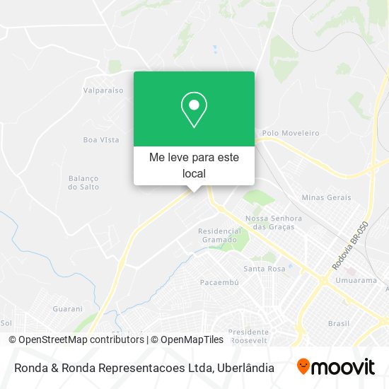 Ronda & Ronda Representacoes Ltda mapa