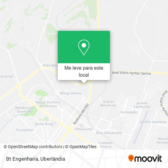Bt Engenharia mapa
