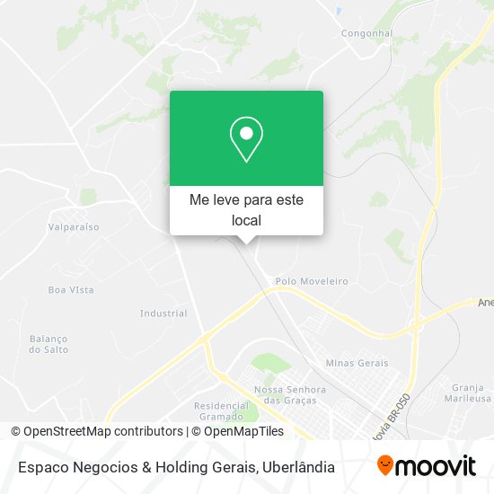 Espaco Negocios & Holding Gerais mapa