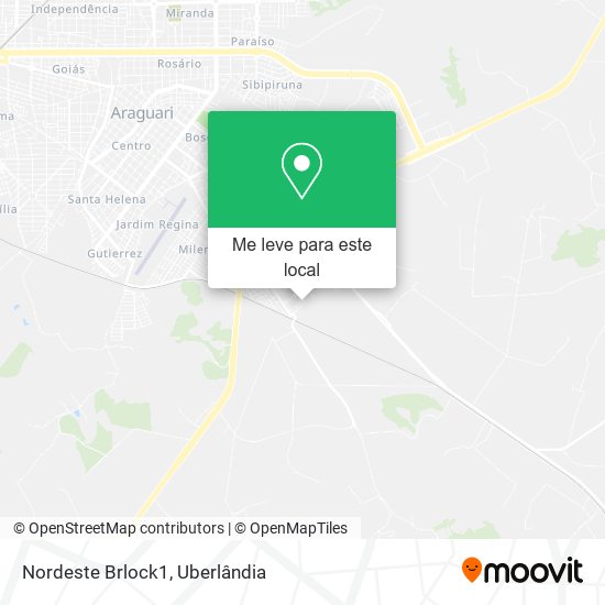 Nordeste Brlock1 mapa