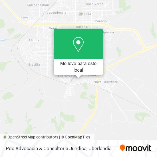 Pdc Advocacia & Consultoria Jurídica mapa