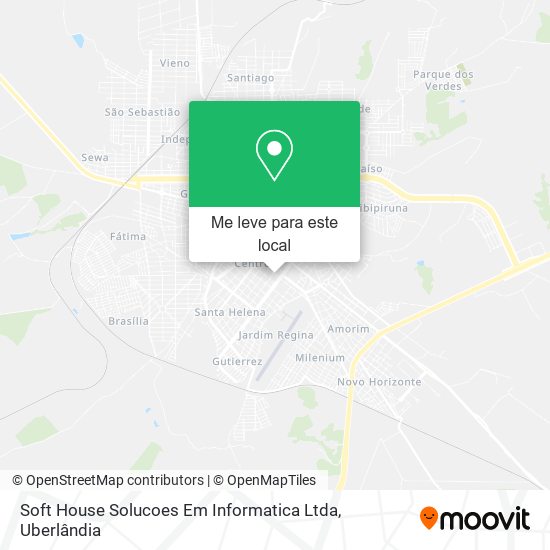 Soft House Solucoes Em Informatica Ltda mapa