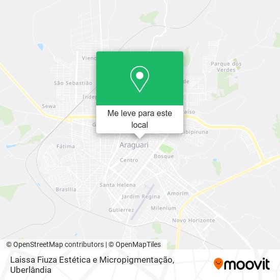 Laissa Fiuza Estética e Micropigmentação mapa