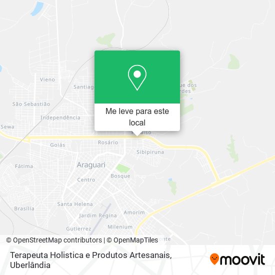 Terapeuta Holistica e Produtos Artesanais mapa