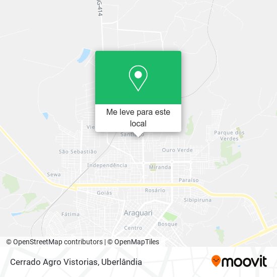 Cerrado Agro Vistorias mapa
