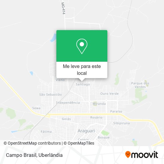 Campo Brasil mapa