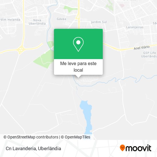 Cn Lavanderia mapa