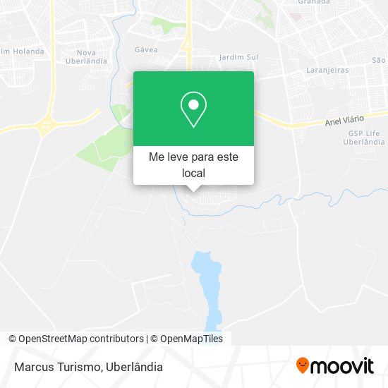 Marcus Turismo mapa