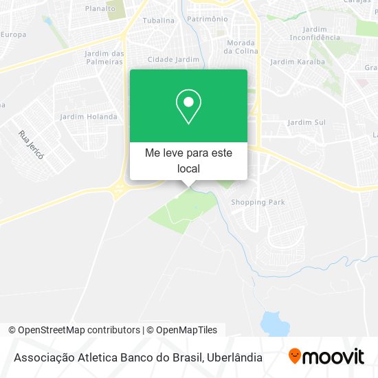 Associação Atletica Banco do Brasil mapa