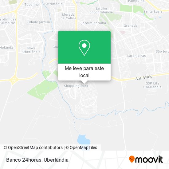 Banco 24horas mapa