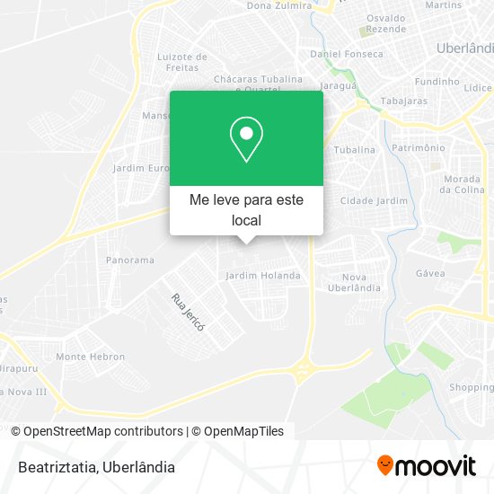 Beatriztatia mapa
