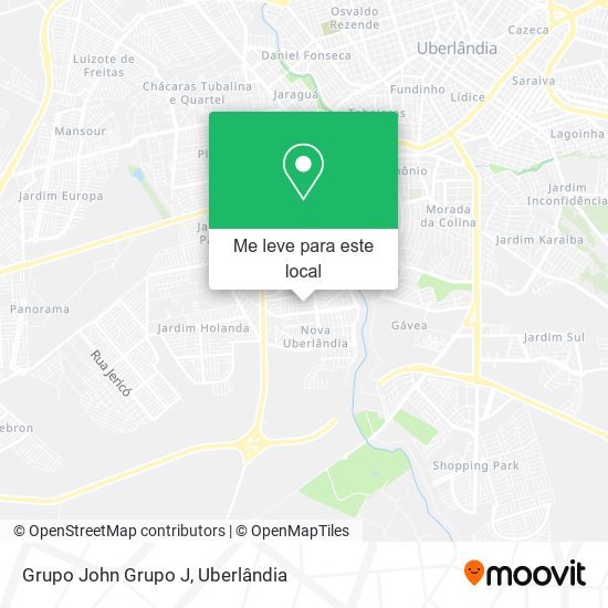 Grupo John Grupo J mapa