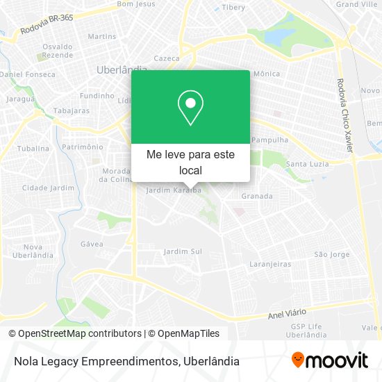 Nola Legacy Empreendimentos mapa