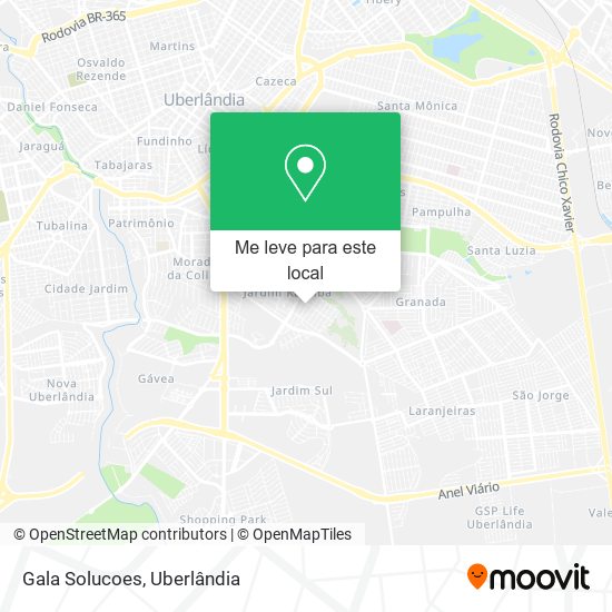 Gala Solucoes mapa