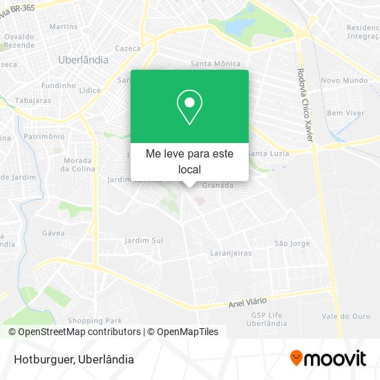 Hotburguer mapa