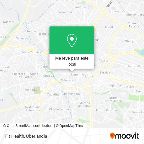 Fit Health mapa