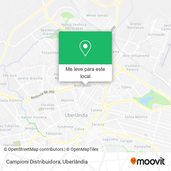 Campioni Distribuidora mapa