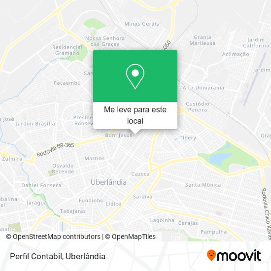 Perfil Contabil mapa