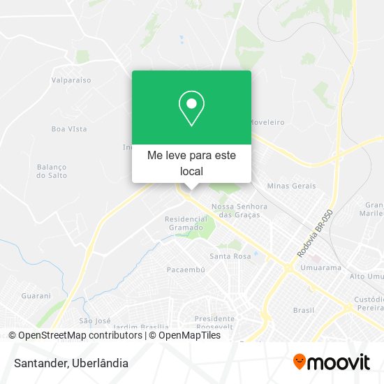 Santander mapa