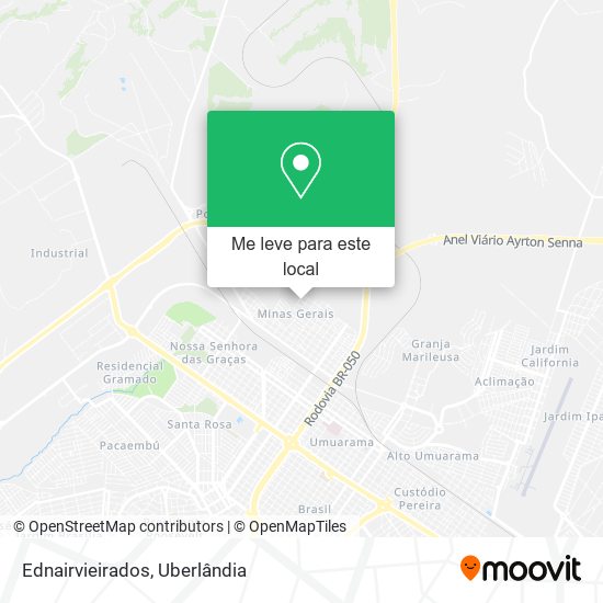 Ednairvieirados mapa