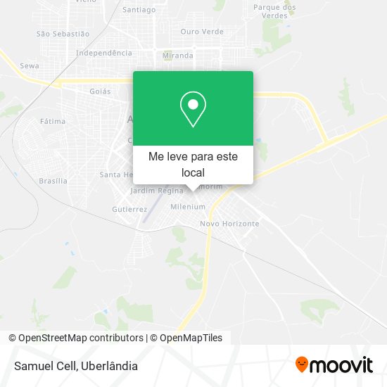 Samuel Cell mapa