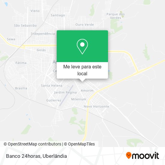 Banco 24horas mapa
