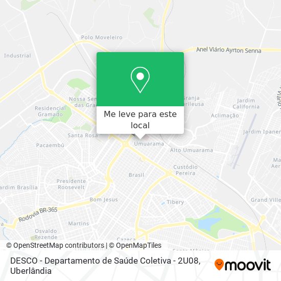DESCO - Departamento de Saúde Coletiva - 2U08 mapa