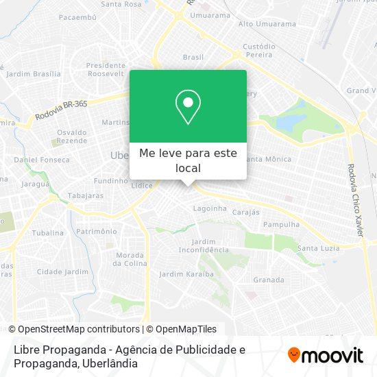 Libre Propaganda - Agência de Publicidade e Propaganda mapa