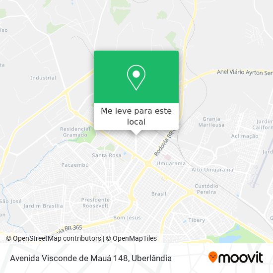 Avenida Visconde de Mauá 148 mapa