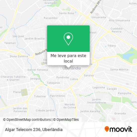 Algar Telecom 236 mapa