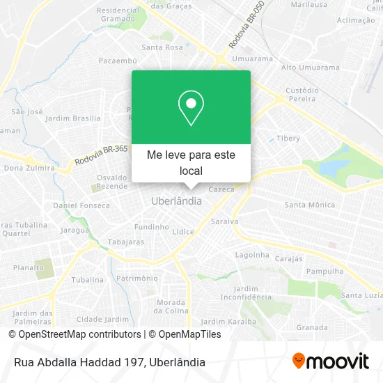 Rua Abdalla Haddad 197 mapa