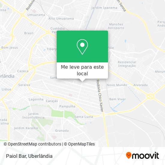 Paiol Bar mapa