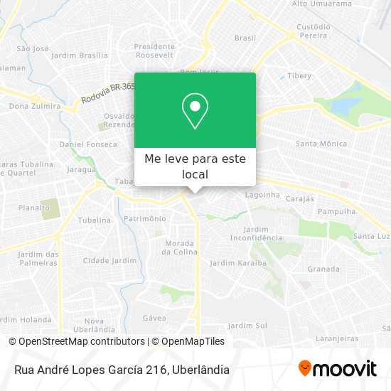 Rua André Lopes García 216 mapa