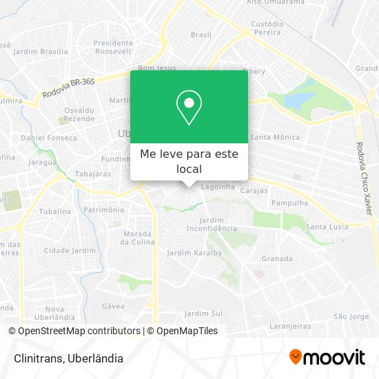 Clinitrans mapa