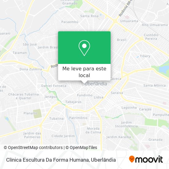 Clínica Escultura Da Forma Humana mapa