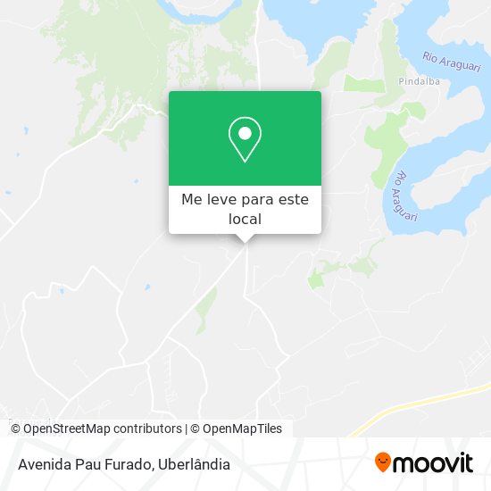 Avenida Pau Furado mapa