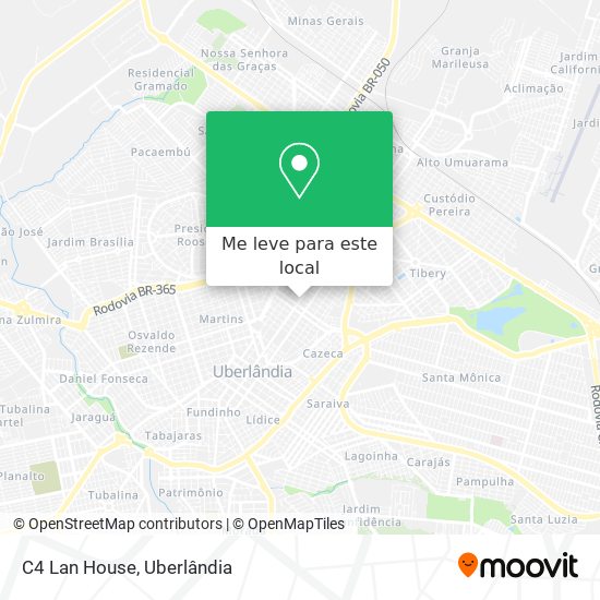 C4 Lan House mapa