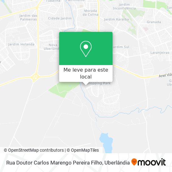 Rua Doutor Carlos Marengo Pereira Filho mapa