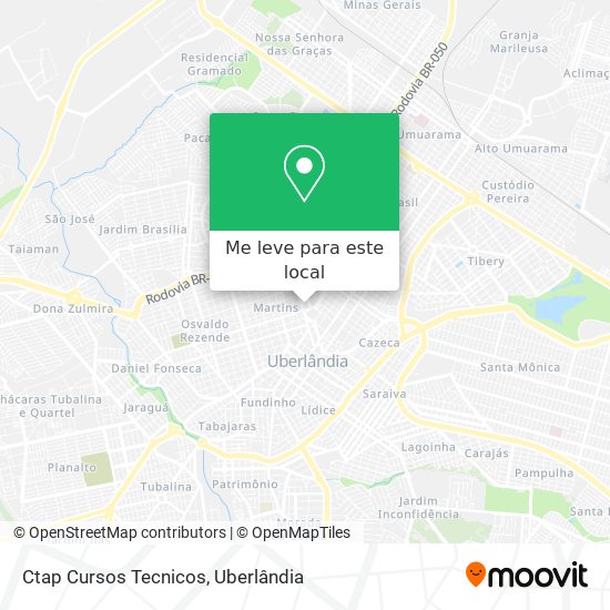 Ctap Cursos Tecnicos mapa