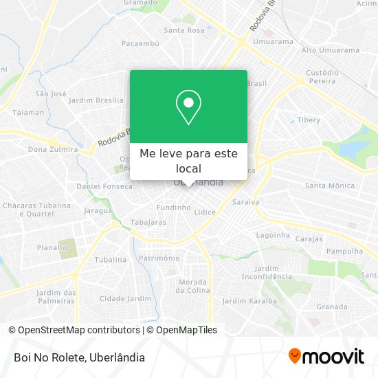 Boi No Rolete mapa